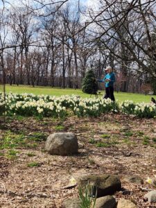 Painter on Great Lawn