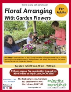 MCPC Floral Arranging with Garden Flowers