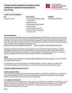 RMG IPM RPT 6 260710 Rutgers Master Gardener