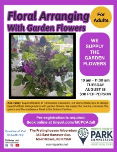 MCPC Floral Arranging with Garden Flowers