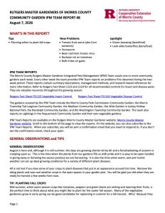 RMG IPM RPT 8 260807 Rutgers Master Gardener