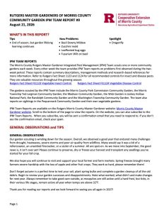 RMG IPM RPT 9 260821 Rutgers Master Gardener