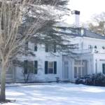 Mansion in Snow