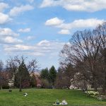 Visitors on Great Lawn Visitors on Great Lawn