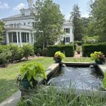 Raised Fountain by Mansion - gp Raised Fountain by Mansion - gp