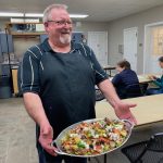 Chef Paul Gatzke and One of His Dishes Chef Paul Gatzke and One of His Dishes
