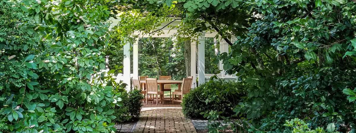 Gazebo Knot Garden